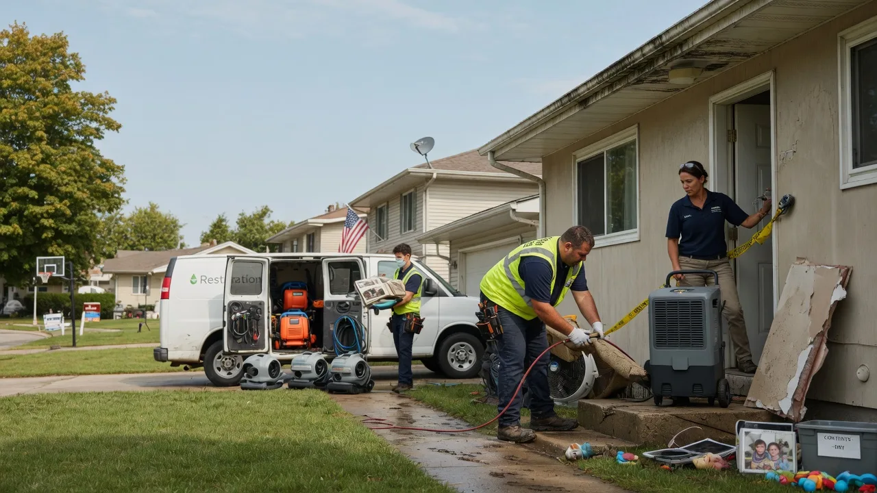 Water Damage Restoration in Dunlap, IL near me